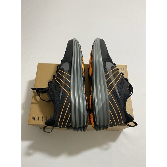 New Men’s Size 12 - Nike Lunar Roam Black Grey Laser Orange HM0713 003 main image 10